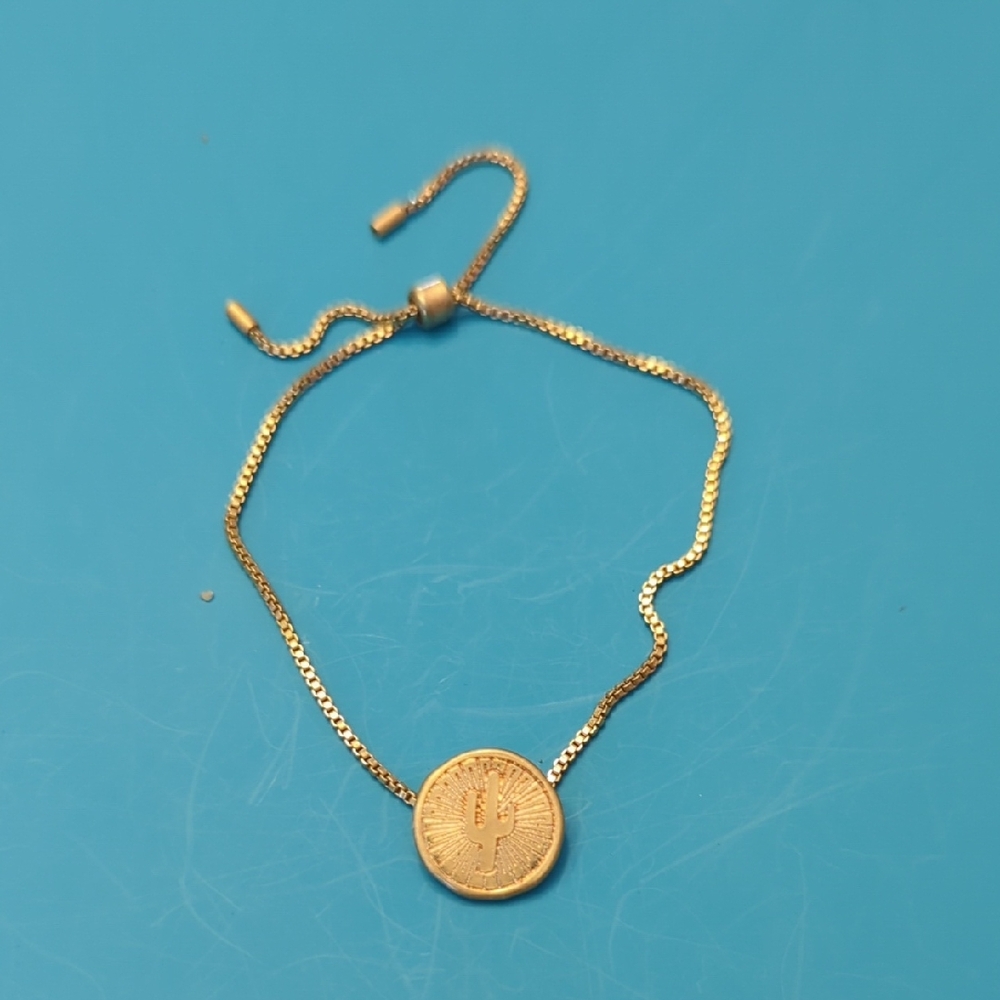 Madewell Gold Coin Bracelet